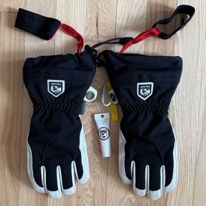 Hestra Leather Heli Ski Gloves - Size 7